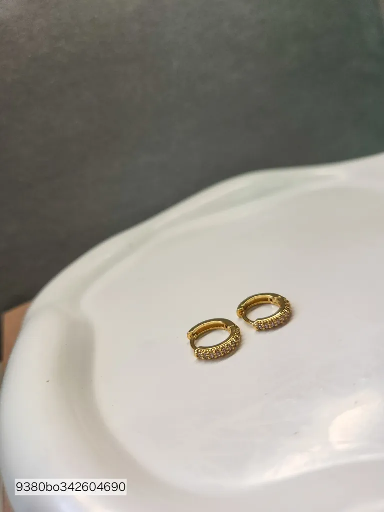 BRINCO OURO ARGOLA CLASS 1 FILA M