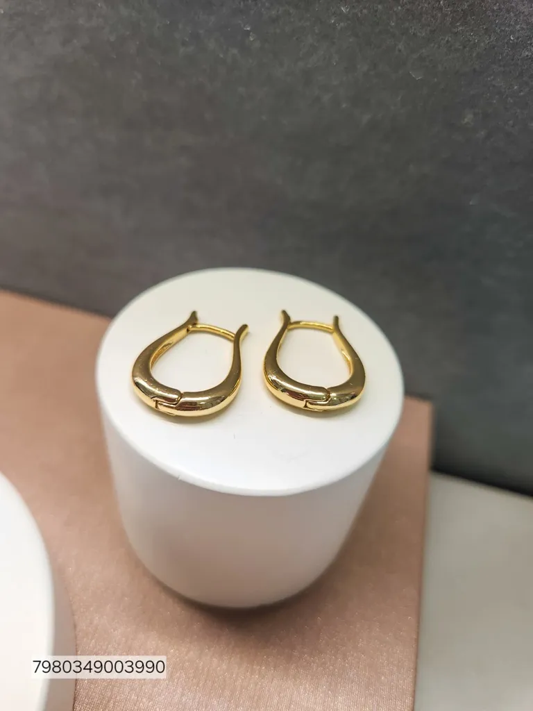 BRINCO OURO ARGOLA PONTAS G