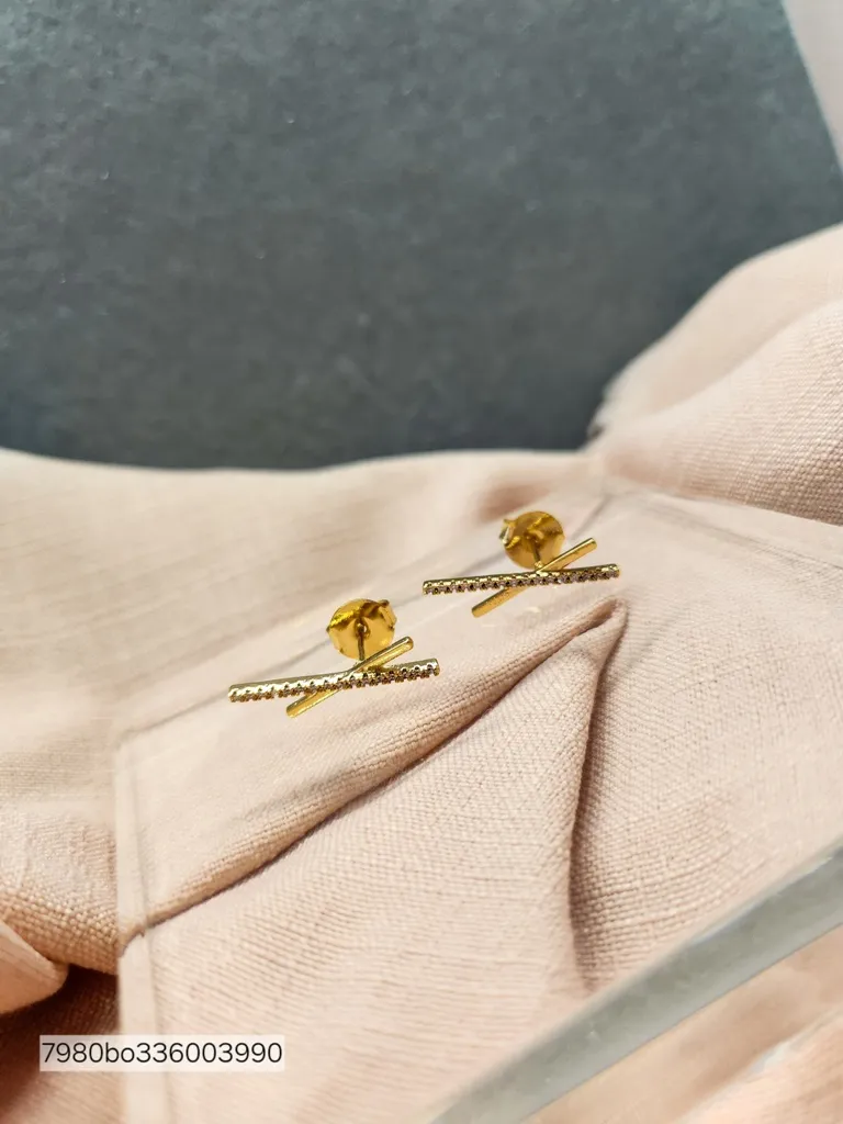 BRINCO OURO DOIS PALITOS L Z