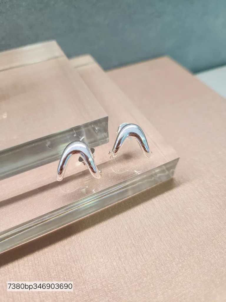 BRINCO PRATA EAR HOOK 2 GARRAS LISA