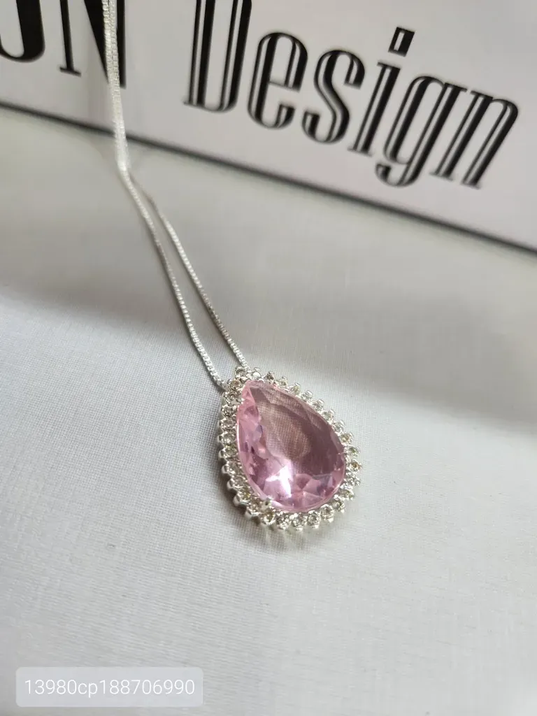 COLAR PRATA GOTA Z ROSINHA