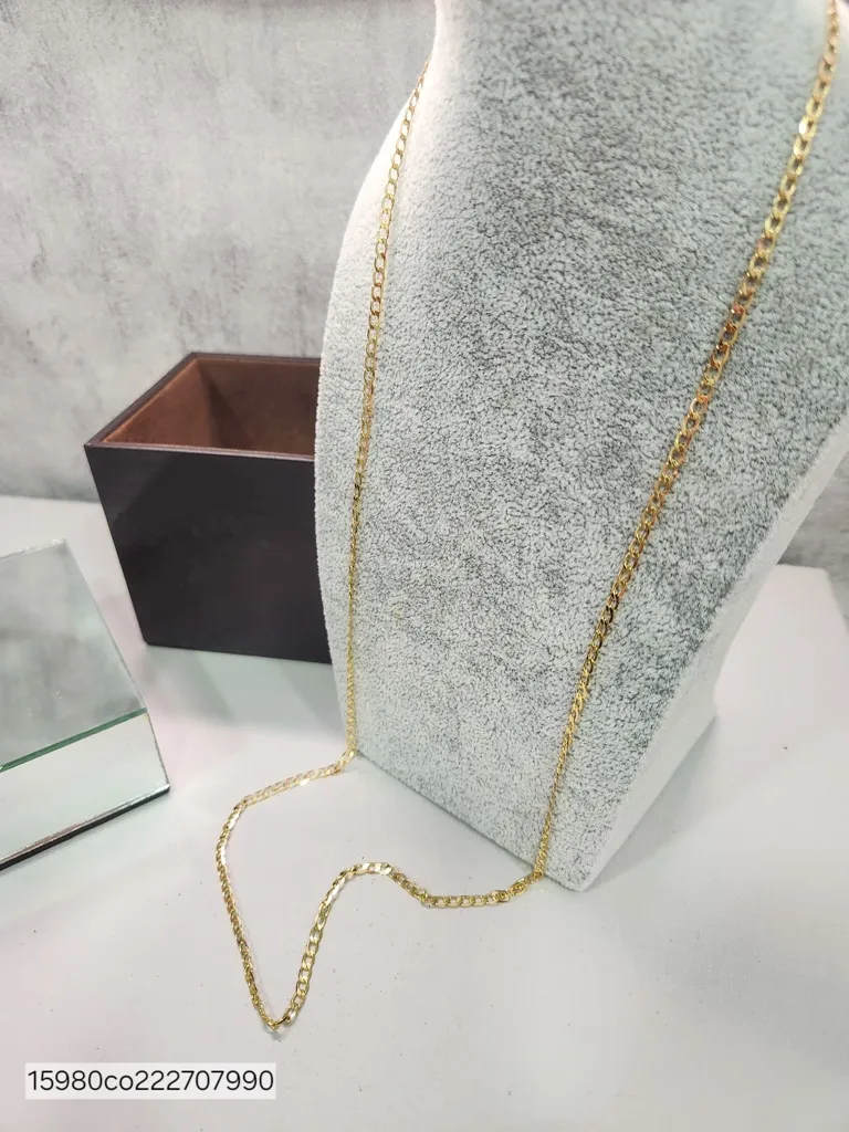 COLAR OURO MASC CHAPADO