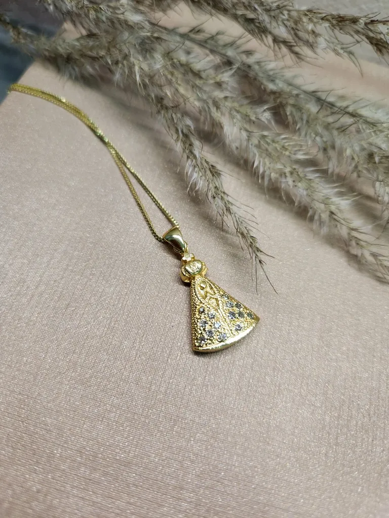 COLAR OURO NOSSA SENHORA