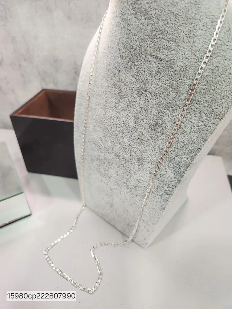 COLAR PRATA MAS CHAPADO