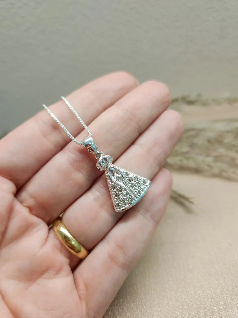 COLAR PRATA NOSSA SENHORA