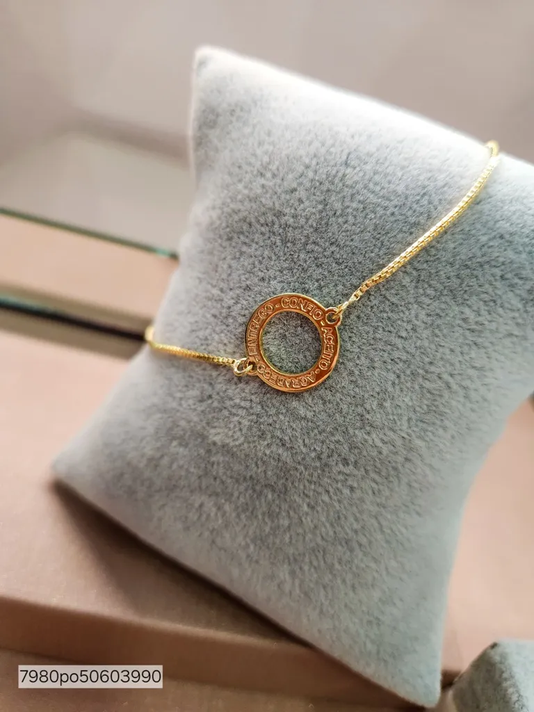 PULSEIRA OURO ENTREGO CONFIO