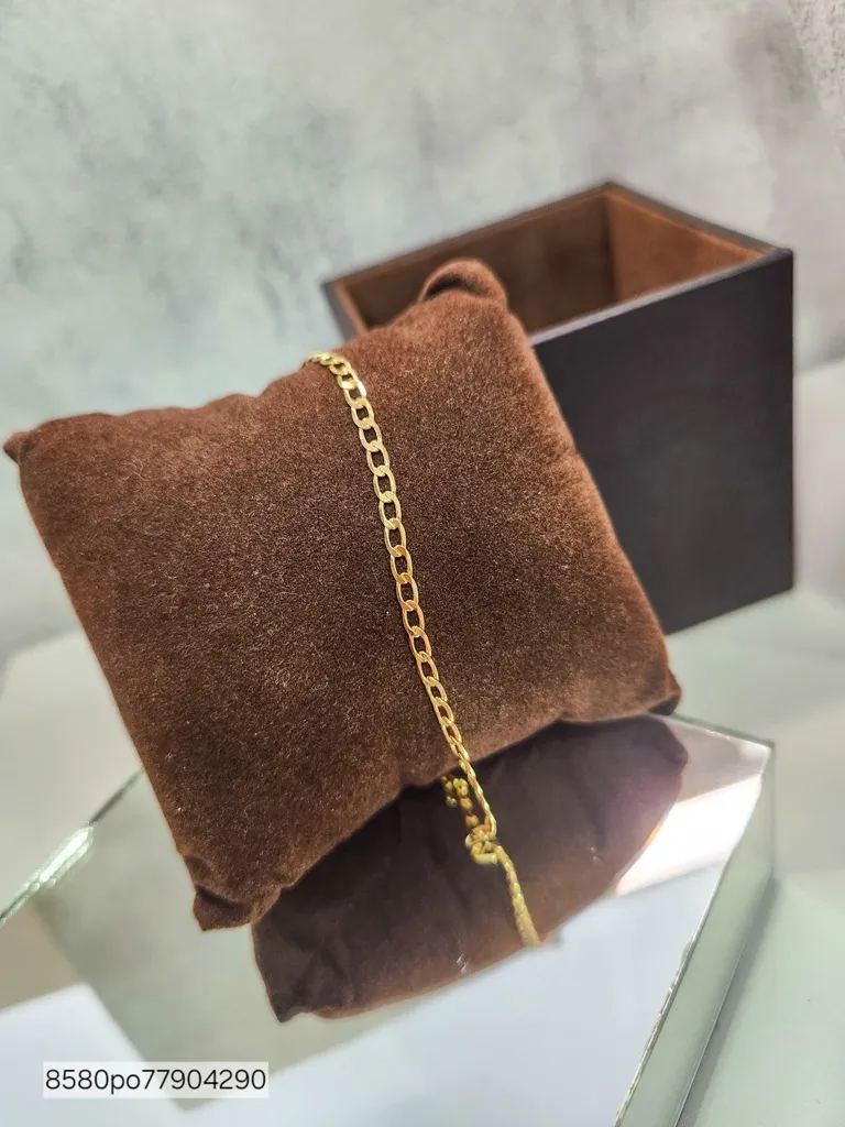 PULSEIRA OURO MASC CHAPADO