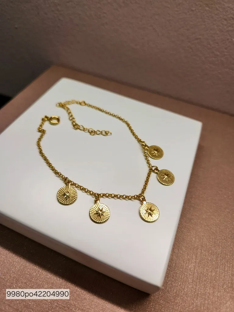 PULSEIRA OURO ROSA DOS VENTOS