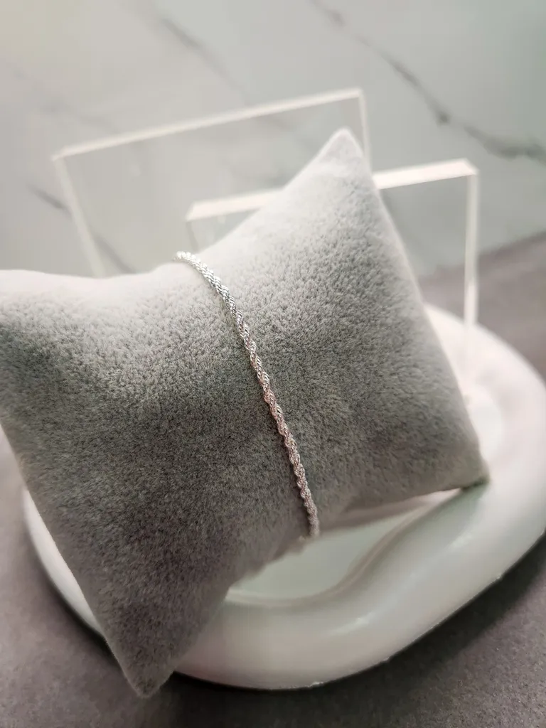 PULSEIRA PRATA CORDÃO BAIANO