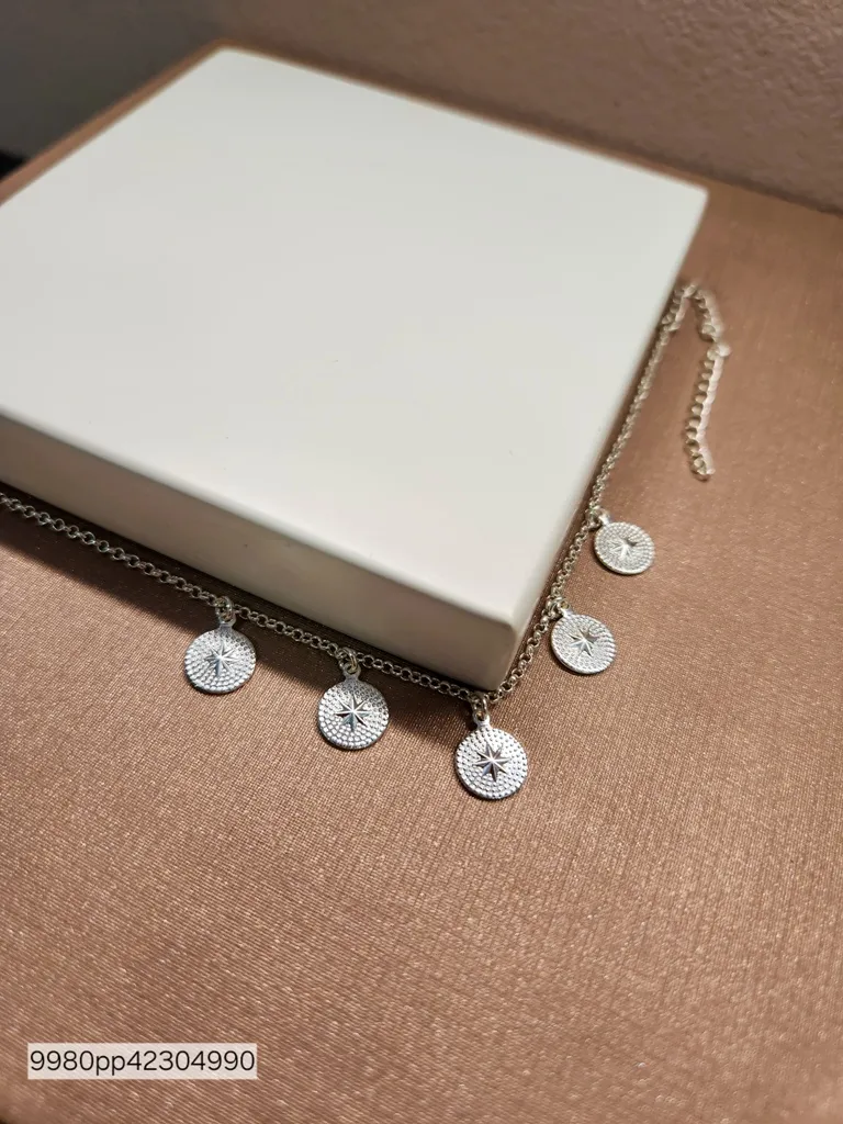 PULSEIRA PRATA ROSA DOS VENTOS