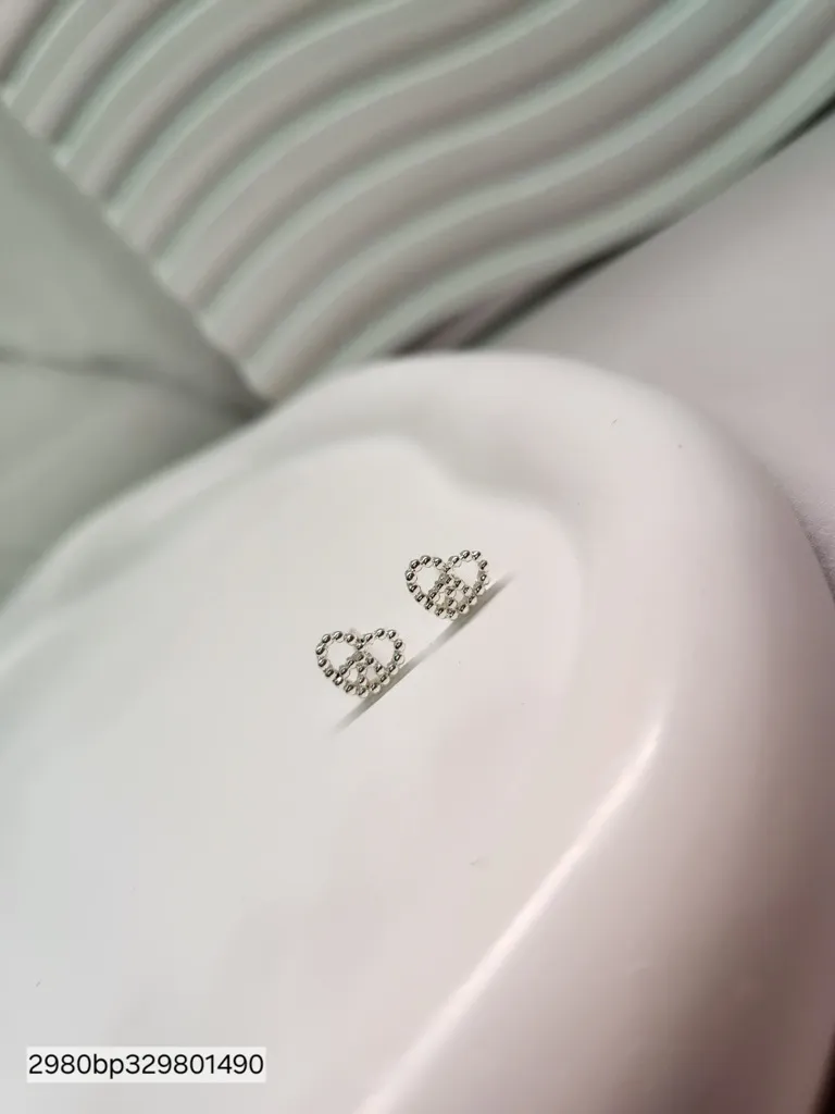 BRINCO PRATA CORAÇÃO PAZ E AMOR