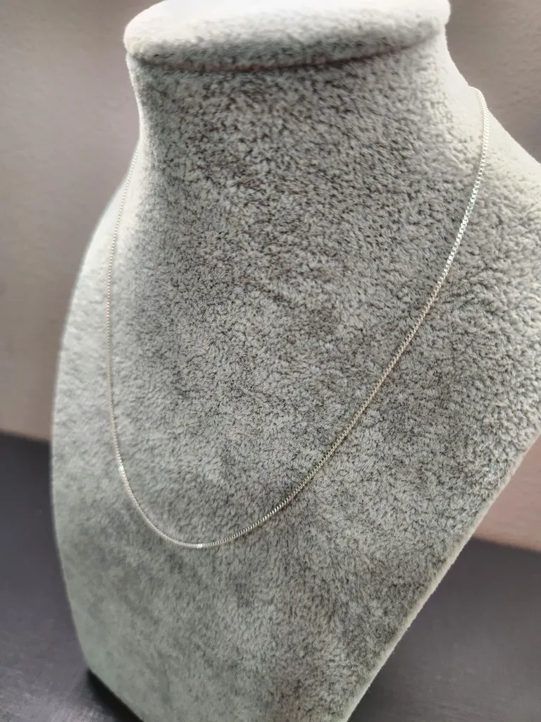 COLAR PRATA VENEZIANA 35 CM