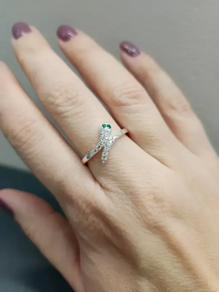 ANEL PRATA COBRA ZIRC