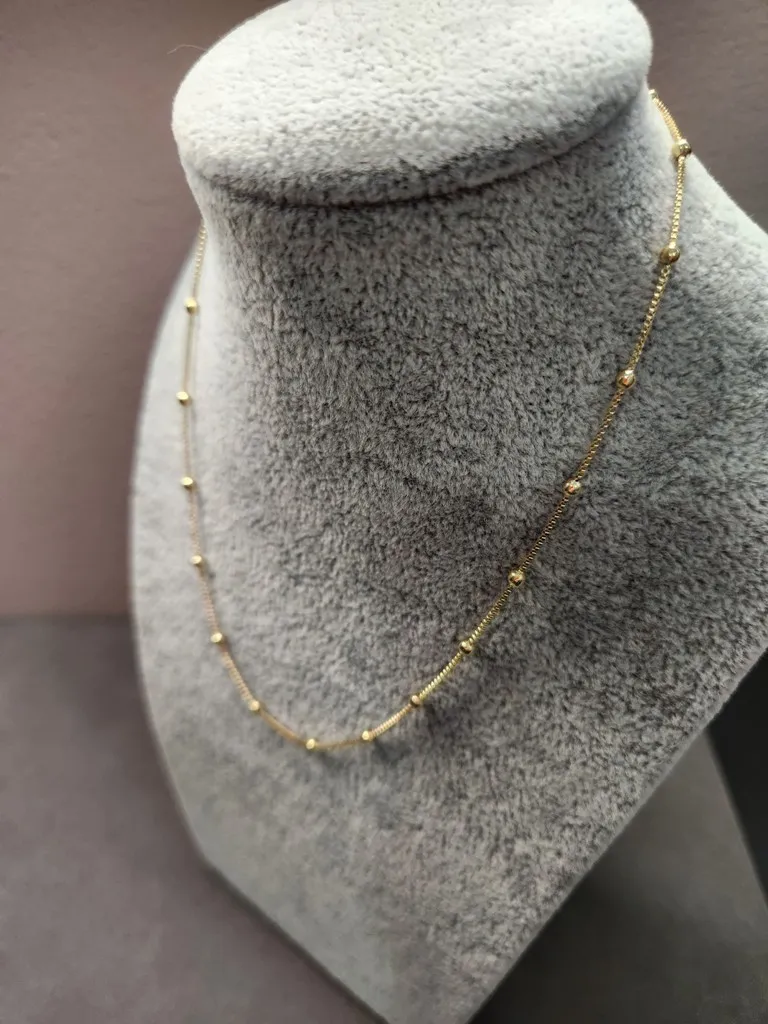 COLAR OURO BOLINHAS