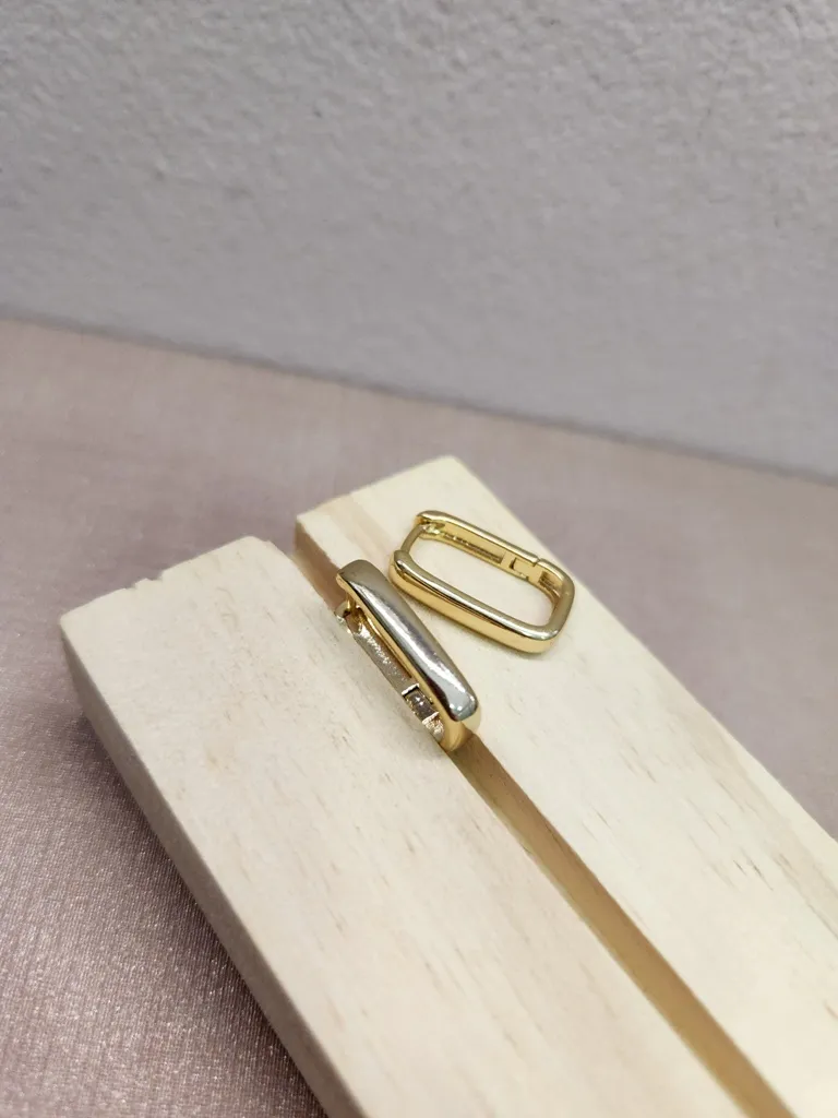 BRINCO OURO ARGOLA RET L G