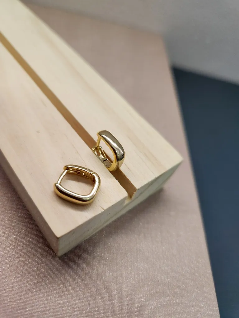 BRINCO OURO ARGOLA RET L P