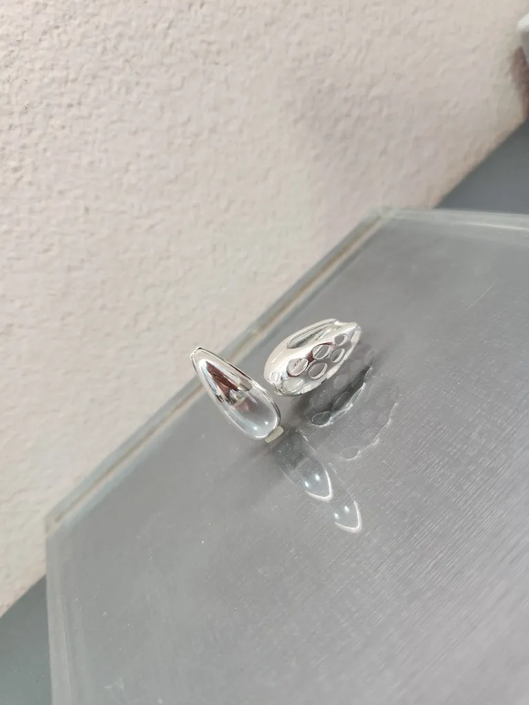 BRINCO PRATA ARGOLA GOTA L P