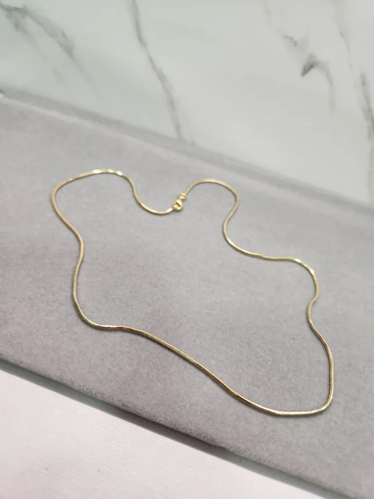 COLAR OURO RABO DE RATO