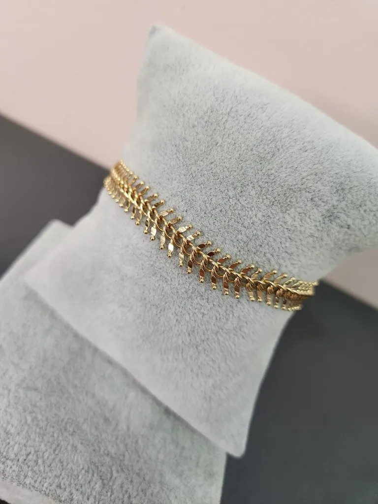 PULSEIRA OURO ESCAMAS