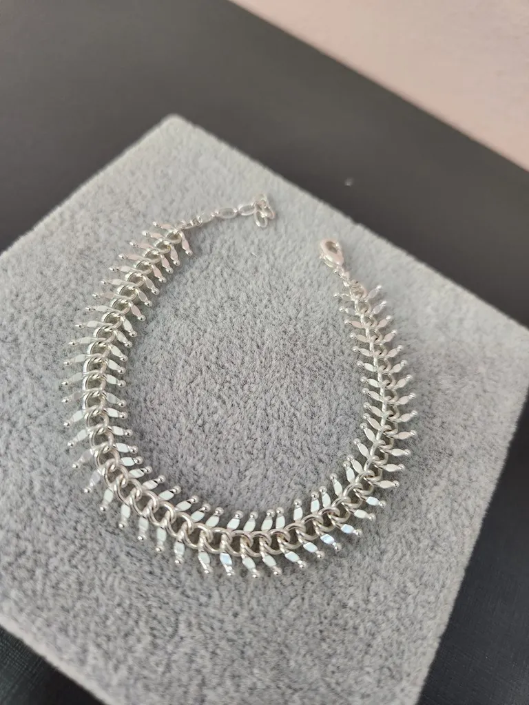 PULSEIRA PRATA ESCAMAS