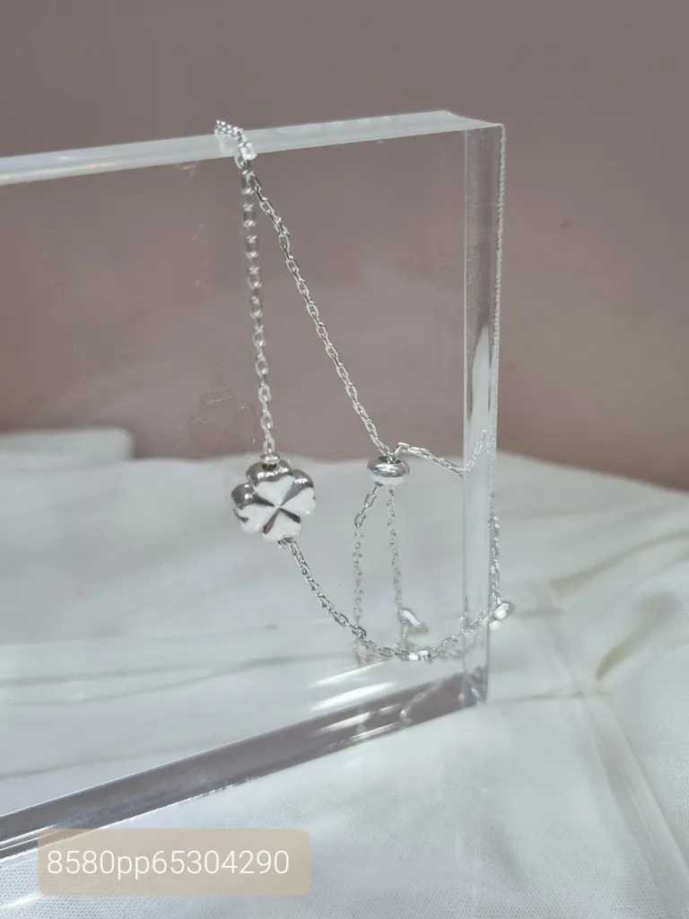 PULSEIRA PRATA TREVO