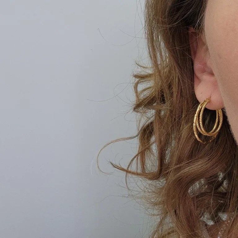 BRINCO OURO ARG 3 ARGOLAS