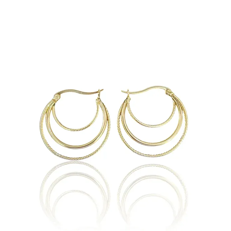 BRINCO OURO ARG 3 FILEIRAS