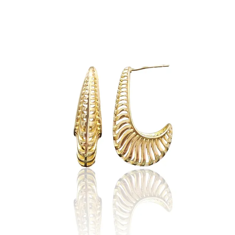 BRINCO OURO GOTA LISTRA