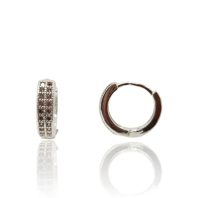 BRINCO PRATA ARGOLA 2 Z M