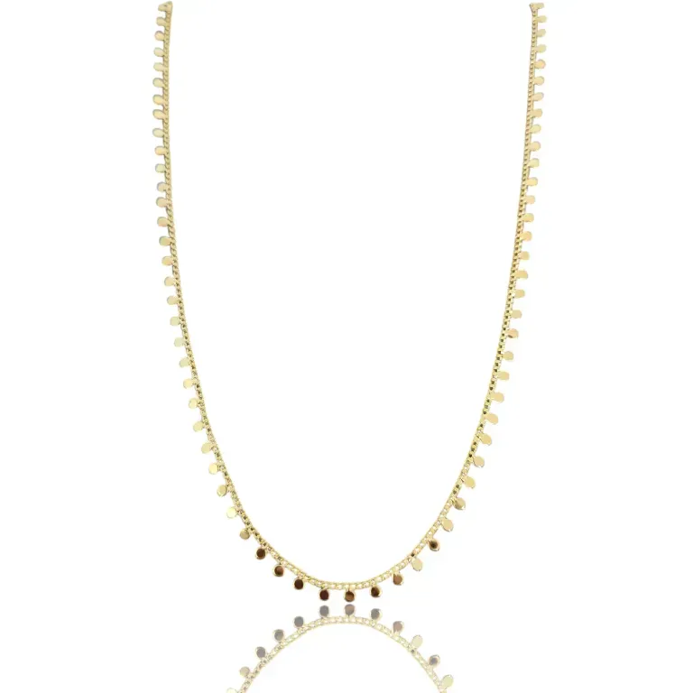 COLAR OURO DISQUINHOS CHAP