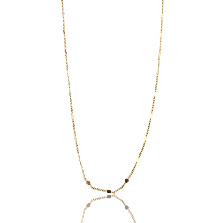 COLAR OURO GRUME DISCO MINI