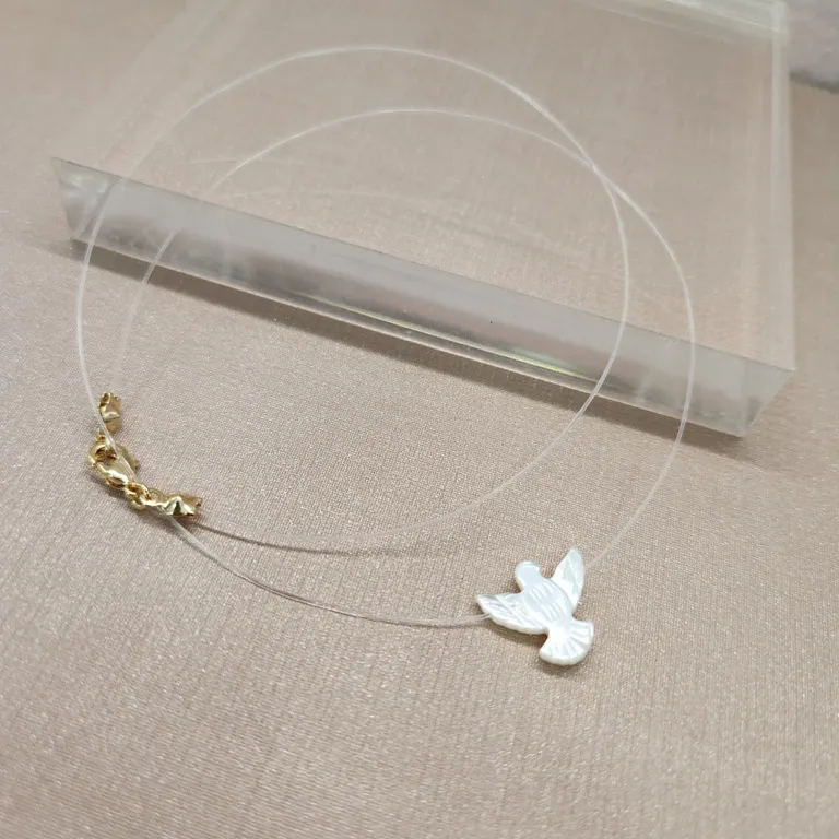 COLAR OURO INV DIVINO MADR