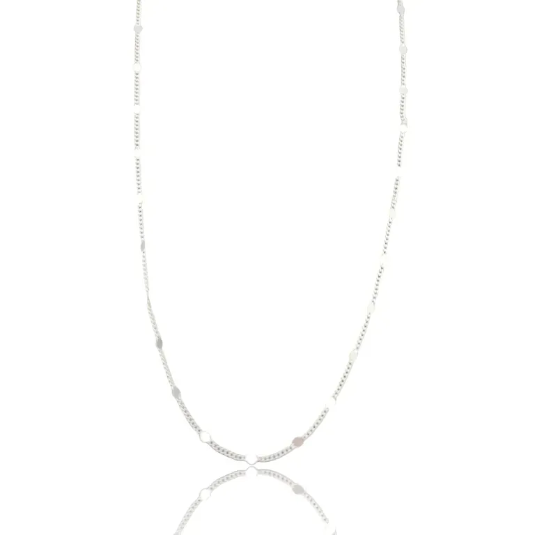 COLAR PRATA GRUME DISCO MINI