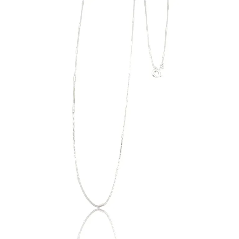 COLAR PRATA LONGO  VENEZ PINO