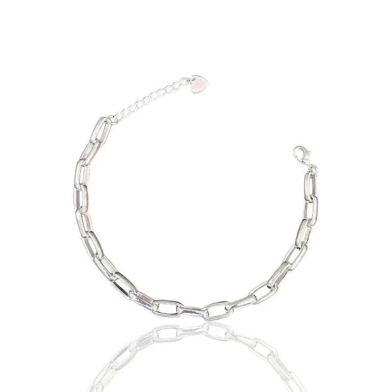 PULSEIRA PRATA RETANGULO