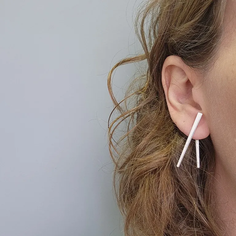 BRINCO PRATA DOIS PINOS