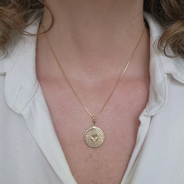 COLAR OURO PAI NOSSO