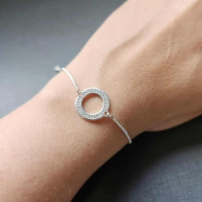 PULSEIRA PRATA ho'oponopono