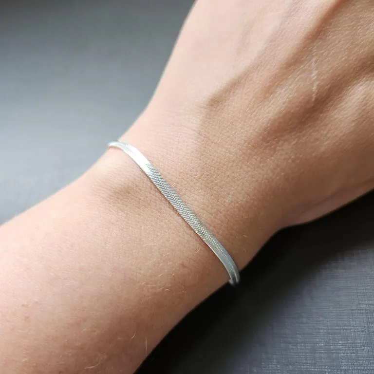 PULSEIRA PRATA FITA CHAPADA