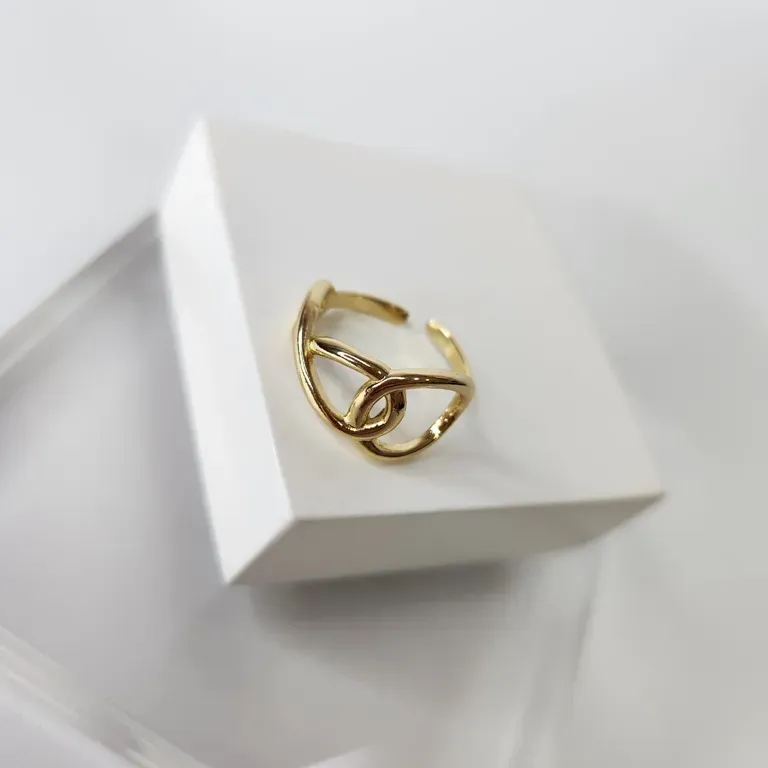 ANEL OURO AJUSTÁVEL NÓ