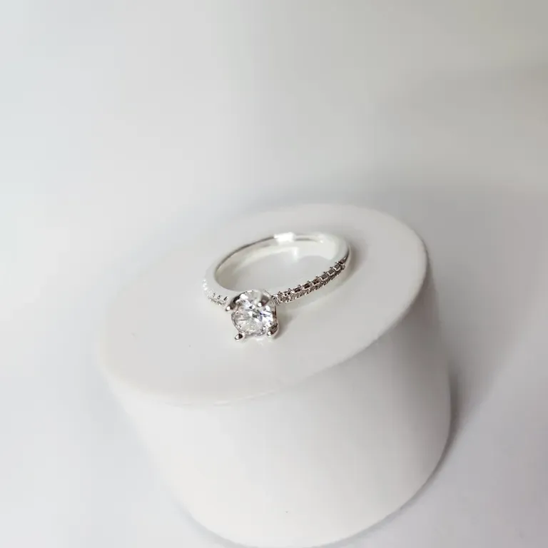 ANEL PRATA SOLIT ZIRC BRANCA