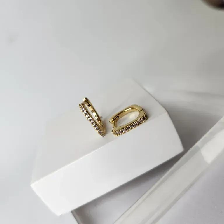 BRINCO OURO ARGOLA 2 Z M QUAD