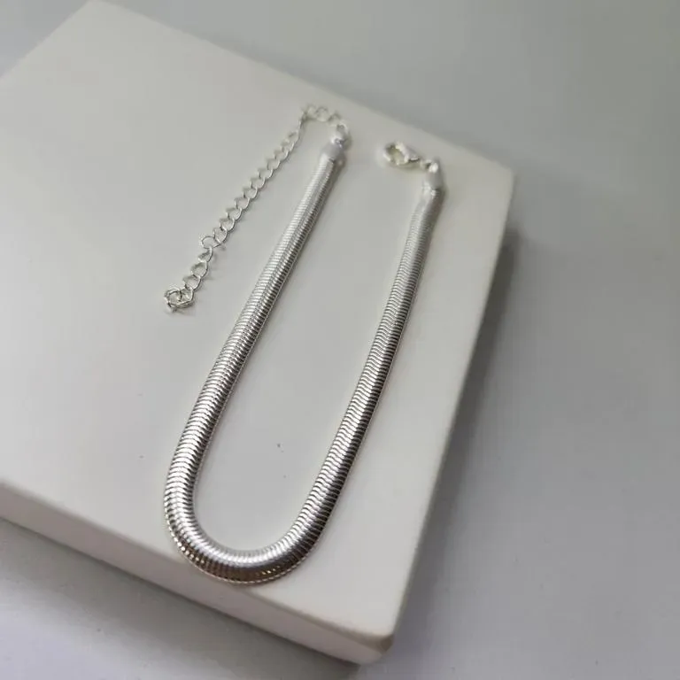 PULSEIRA PRATA MALHA