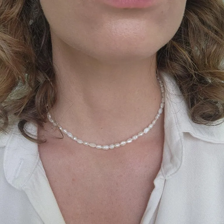 COLAR PÉROLA BARROCA