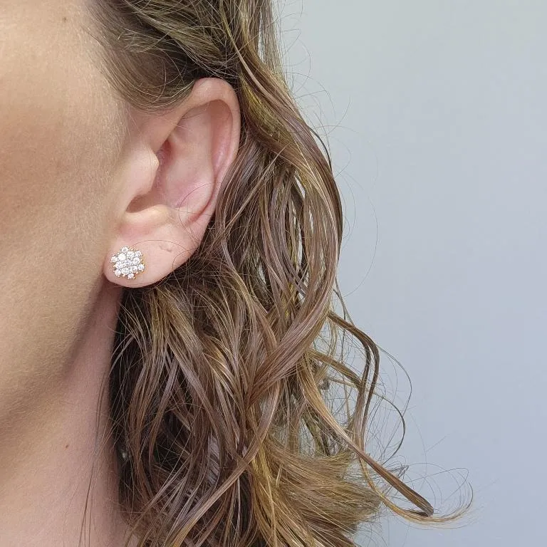 BRINCO OURO ZIRCÔNIAS