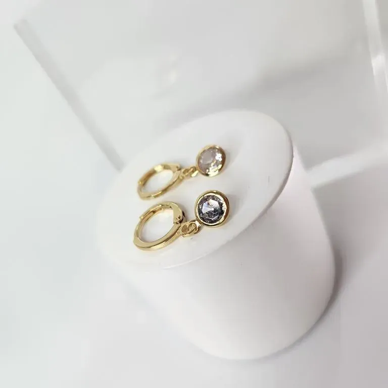 BRINCO OURO ARGOLA PONTO LUZ