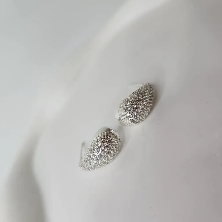 BRINCO PRATA GOTA ZIRC G