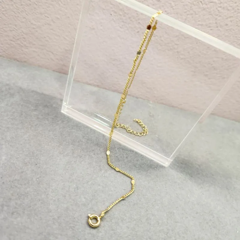 TORNOZELEIRA OURO CORR BOL CHAP