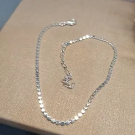 TORNOZELEIRA PRATA BOLINHA CHAPADA	