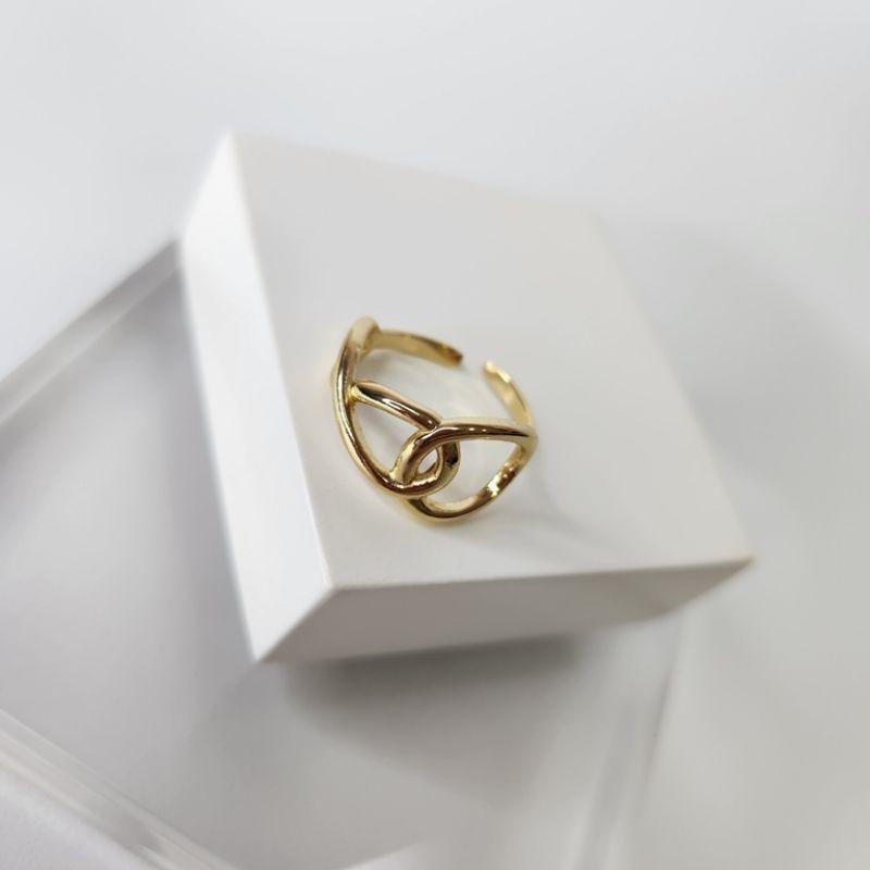 ANEL OURO AJUSTÁVEL NÓ